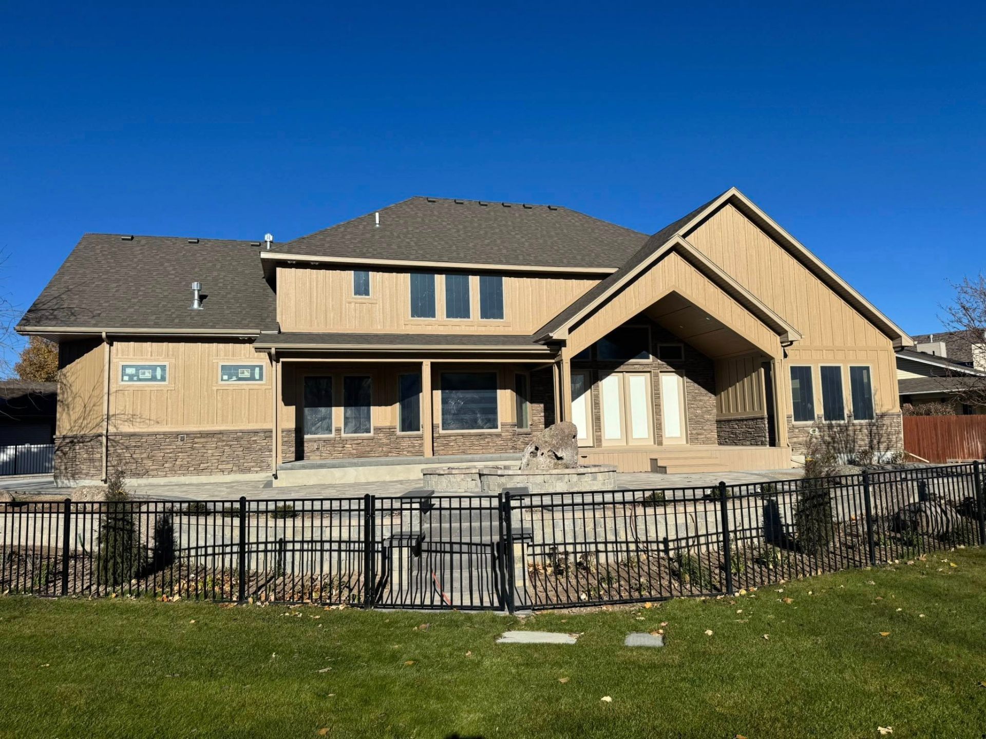 Custom craftsman exterior